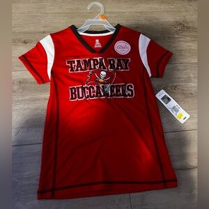 NFL Tampa Bay Buccaneers Kids Red and White Tee
